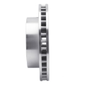 Picture of R1 99-20 Cadillac DeVille Front Right Drilled & Slotted Silver Brake Rotor