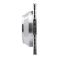 Picture of R1 02-09 Buick Rainier Rear Left Drilled & Slotted Silver Brake Rotor