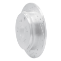Picture of R1 05-10 Honda Odyssey Rear Left Drilled & Slotted Silver Brake Rotor