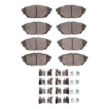 Picture of R1 12-20 Freightliner FL360 (Mexico) Front/Rear Super Duty Pads & Hardware Kit