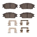 Picture of R1 87-06 Dodge Verna (Mexico) Front Semi Met Pads & Hardware Kit