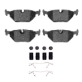 Picture of R1 99-10 Saab 9-5 Rear Semi Met Pads & Hardware Kit