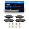 Picture of R1 16-22 Nissan NP300 Frontier (Mexico) Front Semi Met Pads & Hardware Kit