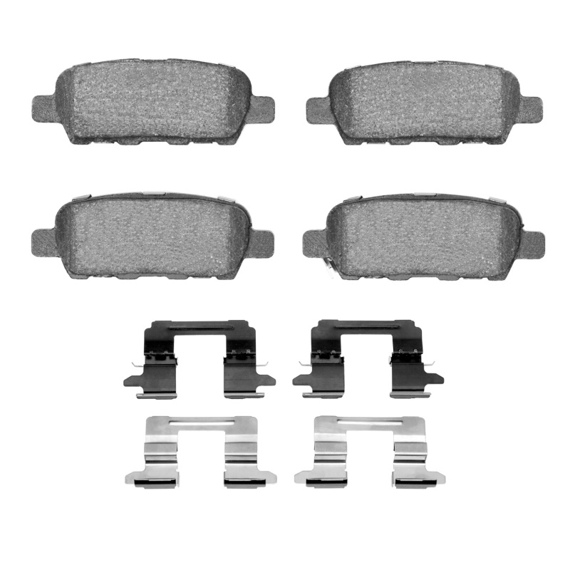 Picture of R1 02-25 Suzuki Grand Vitara Rear Euro Ceramic Brake Pads and Hardware Kit