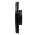 Picture of R1 15-25 Ford Transit-350 HD/DRW Front Right Drilled & Slotted Black Brake Rotor
