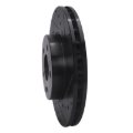 Picture of R1 16-23 Mercedes-Benz Metris Front Right Drilled & Slotted Black Brake Rotor