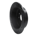 Picture of R1 03-07 Peugeot 307 (Mexico) Rear Right Drilled & Slotted Black Brake Rotor