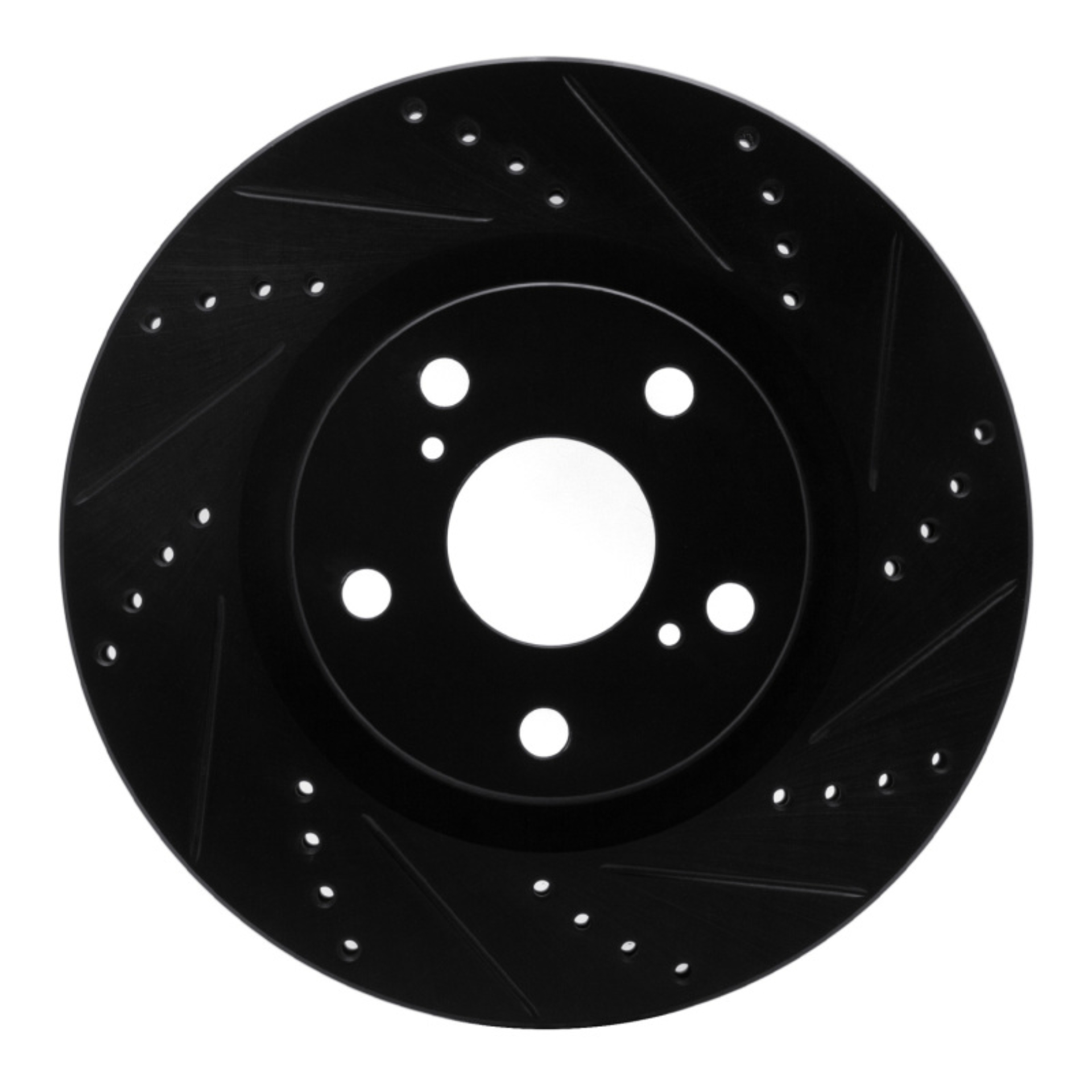 Picture of R1 08-12 Renault TRAFIC (Mexico) Front Right Drilled & Slotted Black Brake Rotor