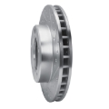 Picture of R1 80-93 Dodge Ramcharger 4WD Front Right Drilled & Slotted Silver Brake Rotor