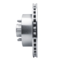 Picture of R1 93-96 Dodge DAKOTA RWD Front Right Drilled & Slotted Silver Brake Rotor
