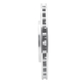 Picture of RNC Brake Rotor - Drill & Slot - R1 04-11 Cadillac STS Rear Right Drilled & Slotted Silver Brake Rotor rnc631-46016R