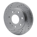 Picture of RNC Brake Rotor - Drill & Slot - R1 09-09 Ford F-150 RWD Front Left Drilled & Slotted Silver Brake Rotor rnc631-54216L