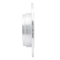 Picture of RNC Brake Rotor - Drill & Slot - R1 02-04 Honda CR-V Rear Left Drilled & Slotted Silver Brake Rotor rnc631-59046L