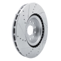 Picture of RNC Brake Rotor - Drill & Slot - R1 17-25 Acura Integra Front Right Drilled & Slotted Silver Brake Rotor rnc631-59065R