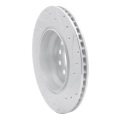 Picture of RNC Brake Rotor - Drill & Slot - R1 07-17 Lexus LS600h Left Rear Drilled & Slotted Silver Brake Rotor rnc631-75021D