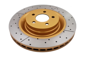 Picture of DBA Street Slot&Drill Rotors - DBA 08-15 Dodge Challenger SRT-8 Front Drilled & Slotted Street Series Rotor dbaDBA2444X