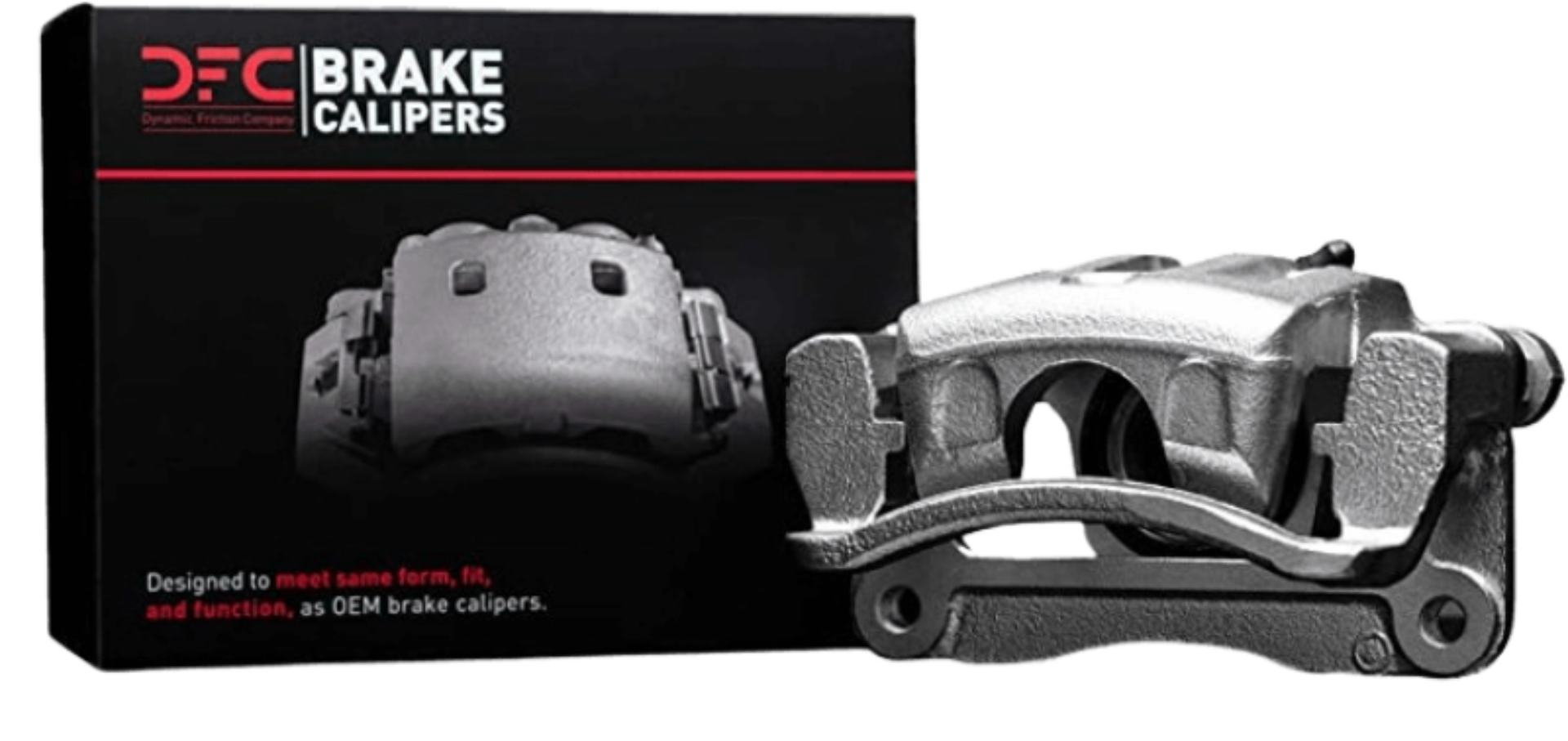 Picture of DFC Premium Calipers - DFC 03-03 Mazda Protege Rear-R Silver Zinc Coated Premium Caliper dfc331-80622