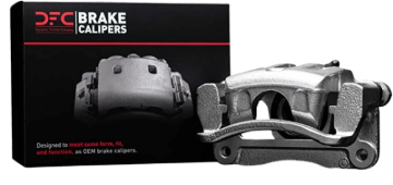 Picture of DFC Premium Calipers - DFC 17-18 Mazda 3 Rear-L Silver Zinc Coated Premium Caliper dfc331-80673