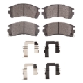 Picture of DFC 4000 HybriDynamic Brake Pads - DFC 91-06 Nissan Nx Front 4000 HybriDynamic Brake Pads and Hardware Kit dfc4000-0509-01