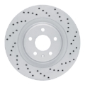 Picture of DFC Geoperf Rotors - Drilled - DFC 08-25 Audi S5 Rear Right Drilled Geoperformance Rotor dfc820-73066R