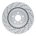 Picture of DFC Geoperf Rotors - Drilled - DFC 08-25 Audi S5 Rear Right Drilled Geoperformance Rotor dfc820-73066R