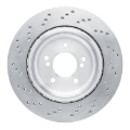 Picture of DFC Geomet Coated Rotors - Drilled - DFC 06-08 BMW M3 Right Rear Drilled Hi-Carbon Alloy Geomet Coated Rotor dfc920-31077DA