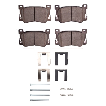 Picture of DFC 5000 Advanced Ceramic Brake Pads - DFC 17-22 Genesis G90 Front 5000 Advanced Ceramic Brake Pads and Hardware Kit dfc1551-1975-01