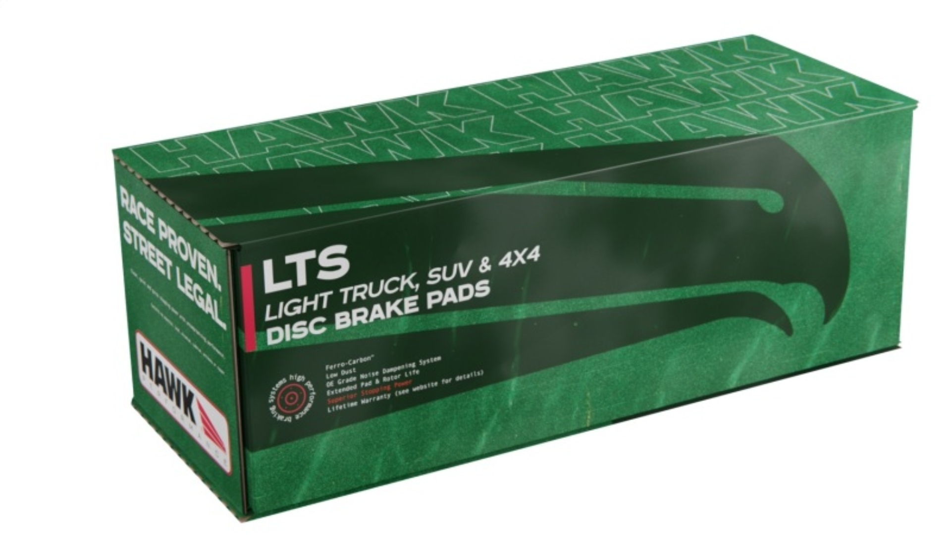 Picture of HAWK LTS Brake Pads - Hawk Performance 22-26 Ford Maverick Front LTS Brake Pads hawkHB971Y.605