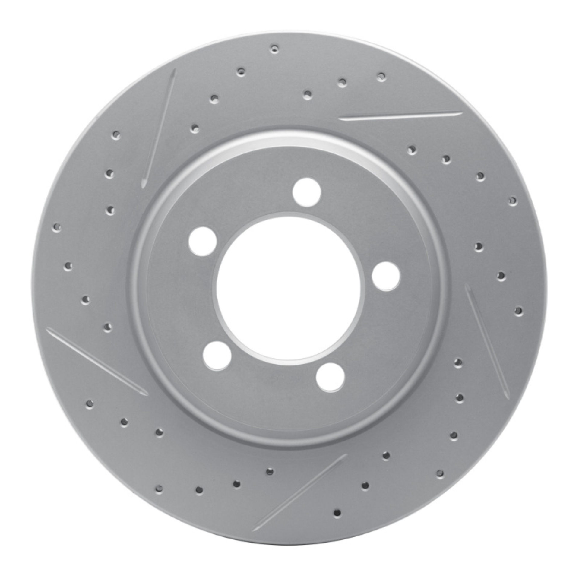 Picture of RNC Geo-Carbon Rotor - Drill & Slot - R1 65-66 Ford Galaxie Front Left Drilled & Slotted Geo-Carbon Rotor rnc830-54043L