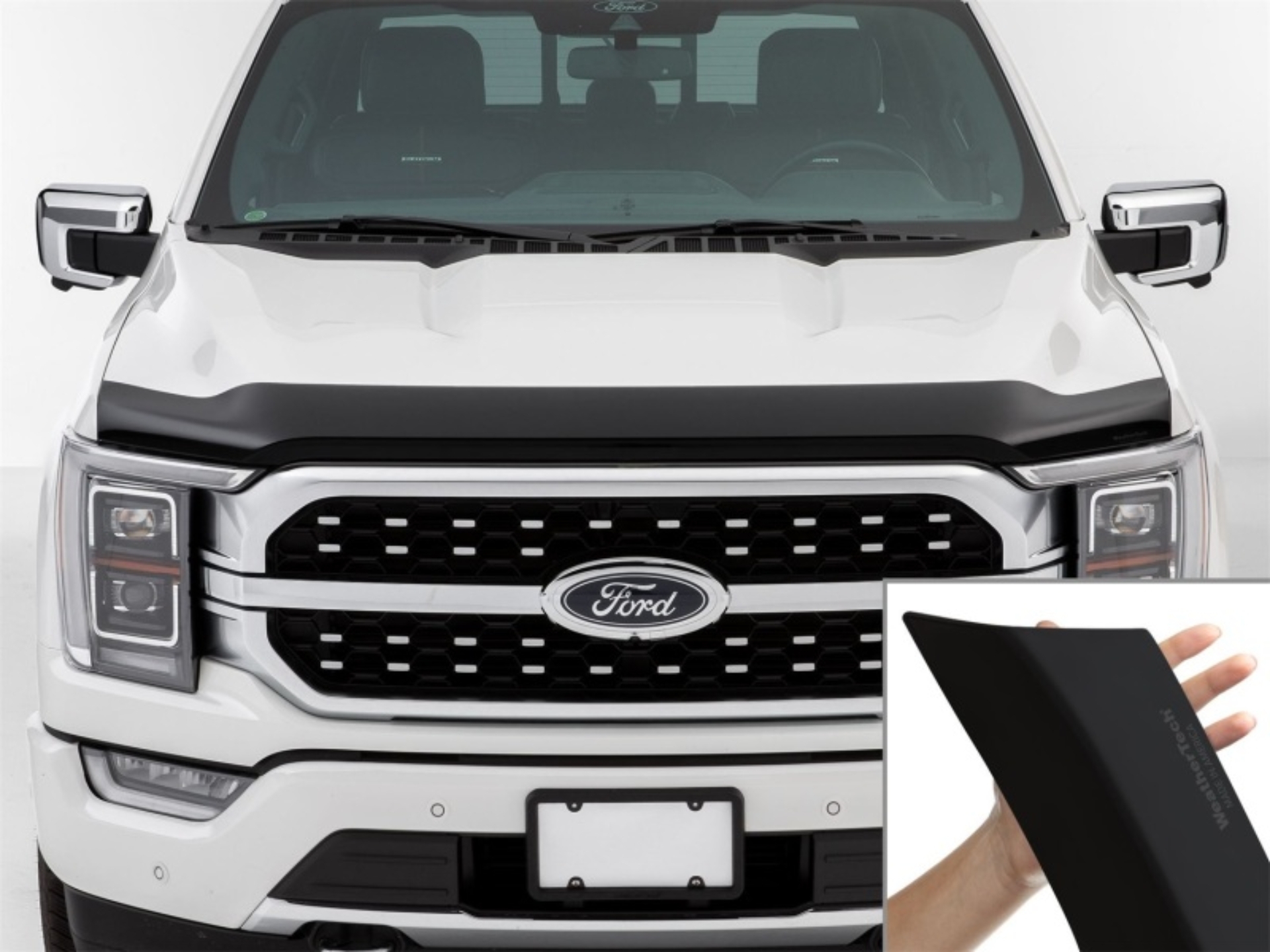 Picture of WeatherTech WT Hood Protector Stone/Bug Deflectors - 55194IMB