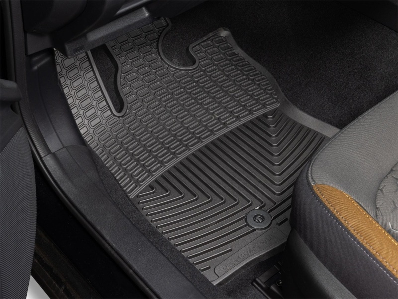 Picture of WeatherTech WT Rubber Mats-Front-Blk Floor Mats - W787