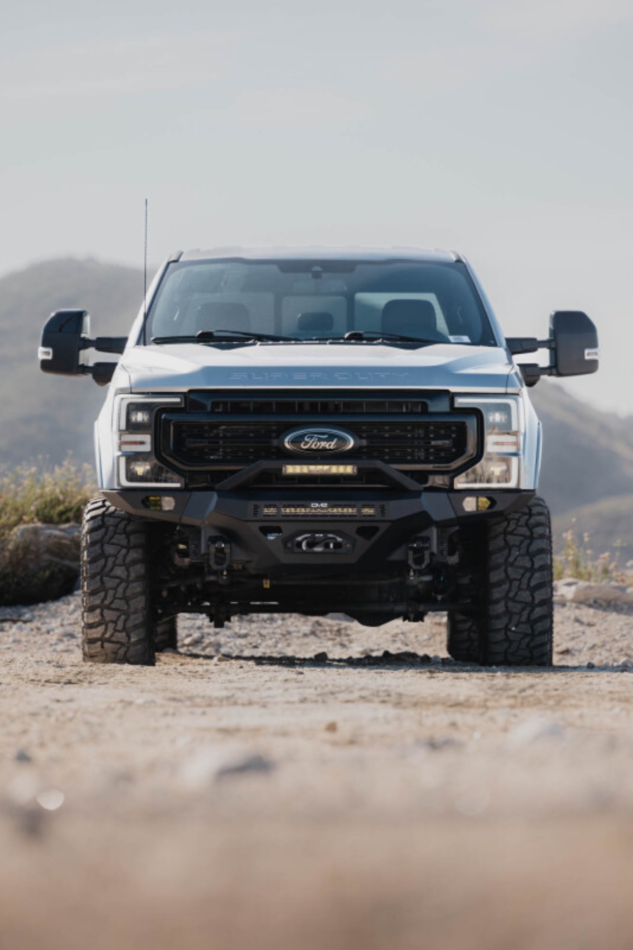 Picture of DV8 Offroad DVE Front Bumpers - FBFF2-07