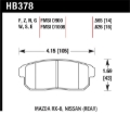 Picture of Hawk Performance HAWK HPS Brake Pad Sets - HB378F.565