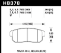 Picture of Hawk Performance HAWK HPS Brake Pad Sets - HB378F.565