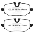 Picture of EBC Yellowstuff Brake Pad Sets - DP42507R