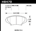 Picture of Hawk Performance HAWK HPS Brake Pad Sets - HB470F.643