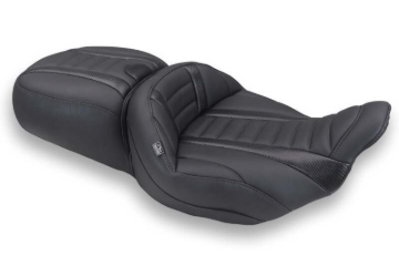 Picture of Mustang Motorcycle MMP One-Piece 2 Up Seat Solo Motorcycle Seats - 89480
