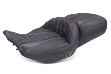 Picture of Mustang Motorcycle MMP Heated ST Reach One-Piece Motorcycle Seats - 89483DC