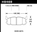 Picture of Hawk Performance HAWK HT-10 Brake Pad Sets - HB468S.492