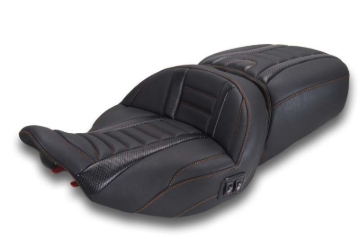 Picture of Mustang Motorcycle MMP 1 Piece Heated One-Piece Motorcycle Seats - 89415MO