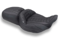 Picture of Mustang Motorcycle MMP One-Piece 2 Up Seat Solo Motorcycle Seats - 89480GM