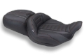Picture of Mustang Motorcycle MMP One-Piece 2 Up Seat Solo Motorcycle Seats - 89480MO