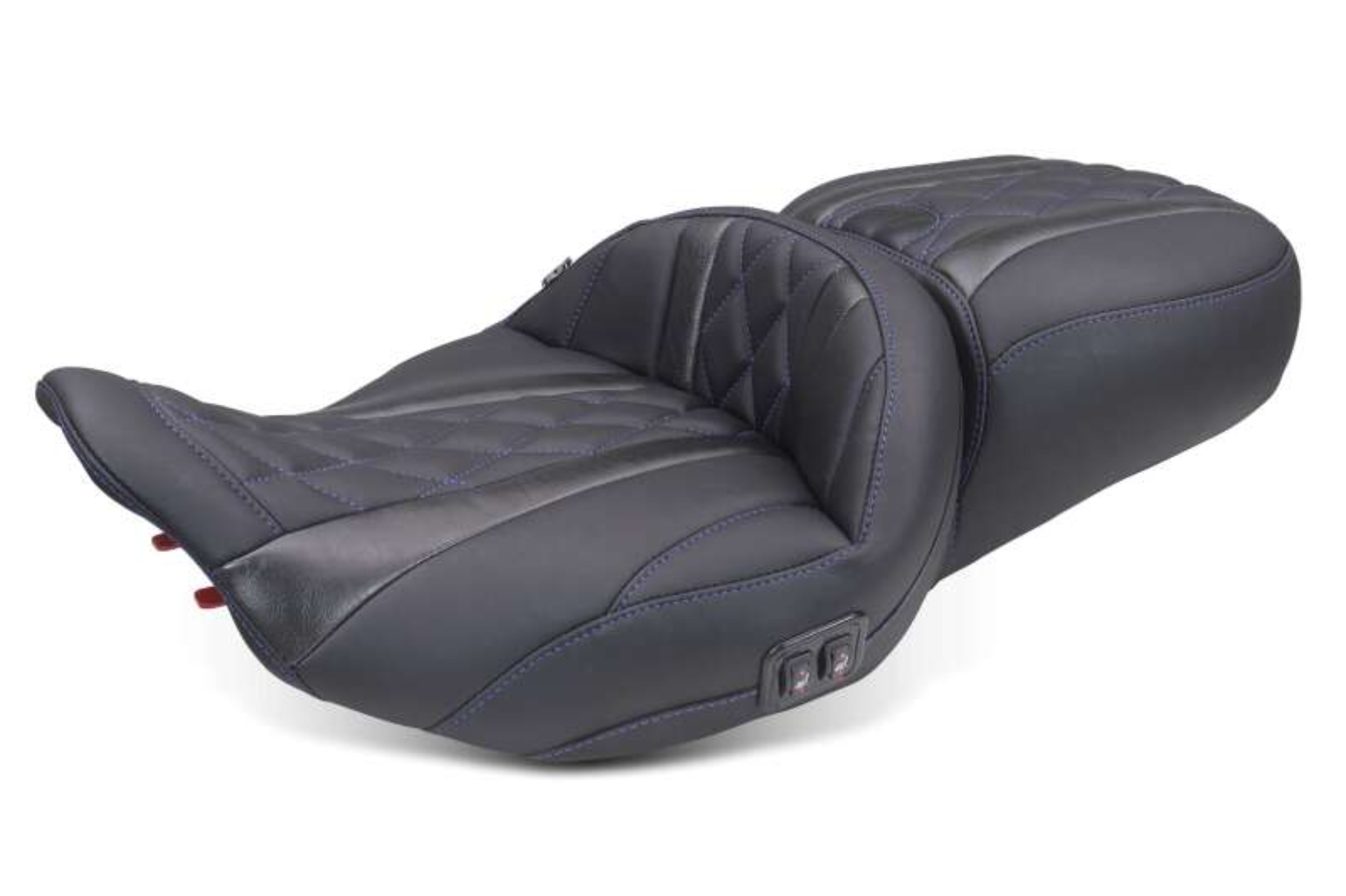 Picture of Mustang Motorcycle MMP Heated ST Reach One-Piece Motorcycle Seats - 89483SB