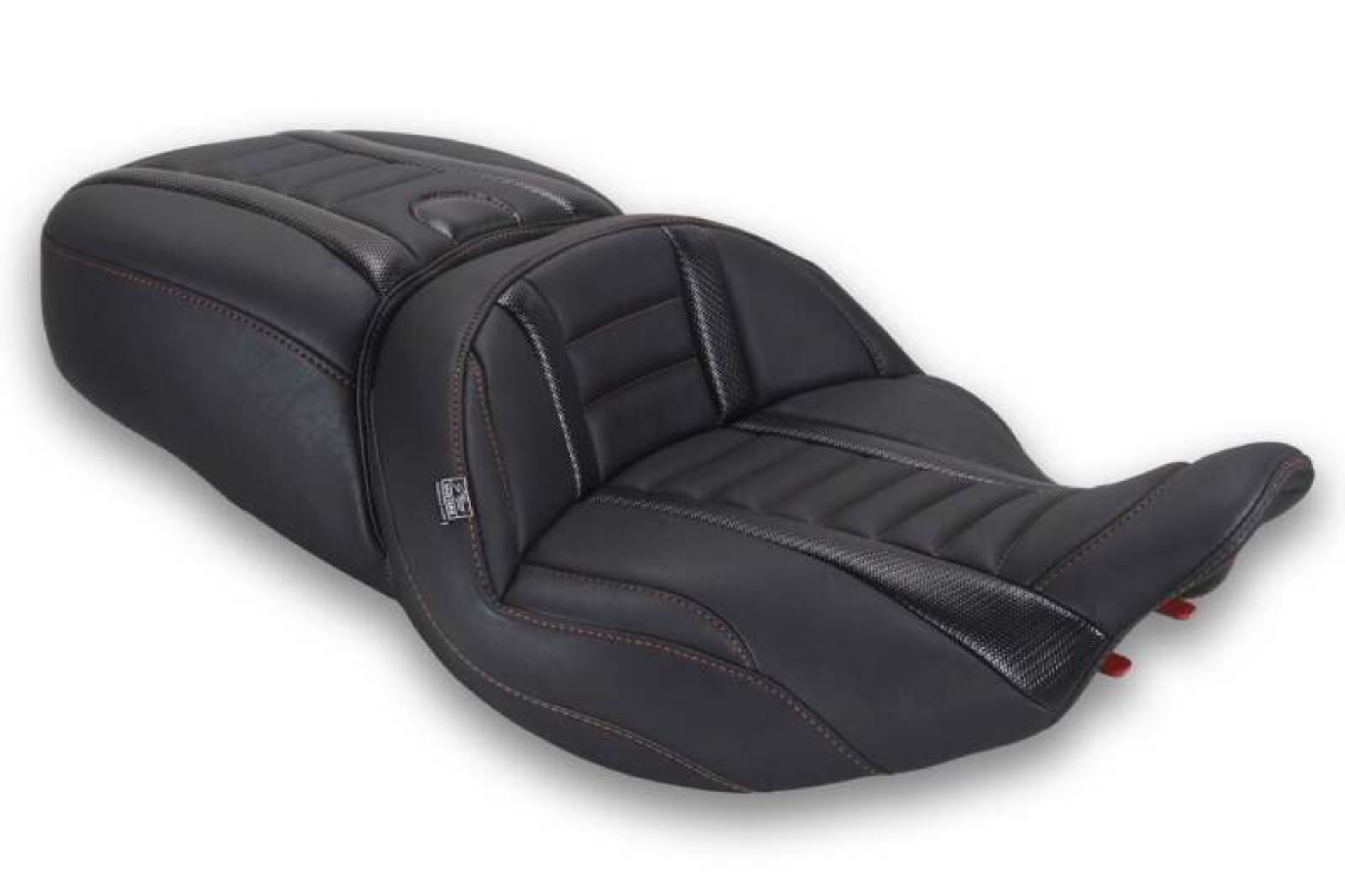 Picture of Mustang Motorcycle MMP One-Piece 2 Up Seat Solo Motorcycle Seats - 89412AB
