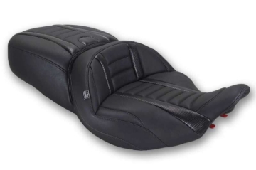Picture of Mustang Motorcycle MMP One-Piece 2 Up Seat Solo Motorcycle Seats - 89412