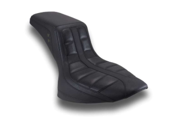 Picture of Mustang Motorcycle MMP 1 Piece with Driver and Passenger Backrest Original One-Piece Motorcycle Seats - 78805