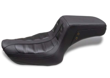 Picture of Mustang Motorcycle MMP 1 Piece with Driver and Passenger Backrest Original One-Piece Motorcycle Seats - 78802