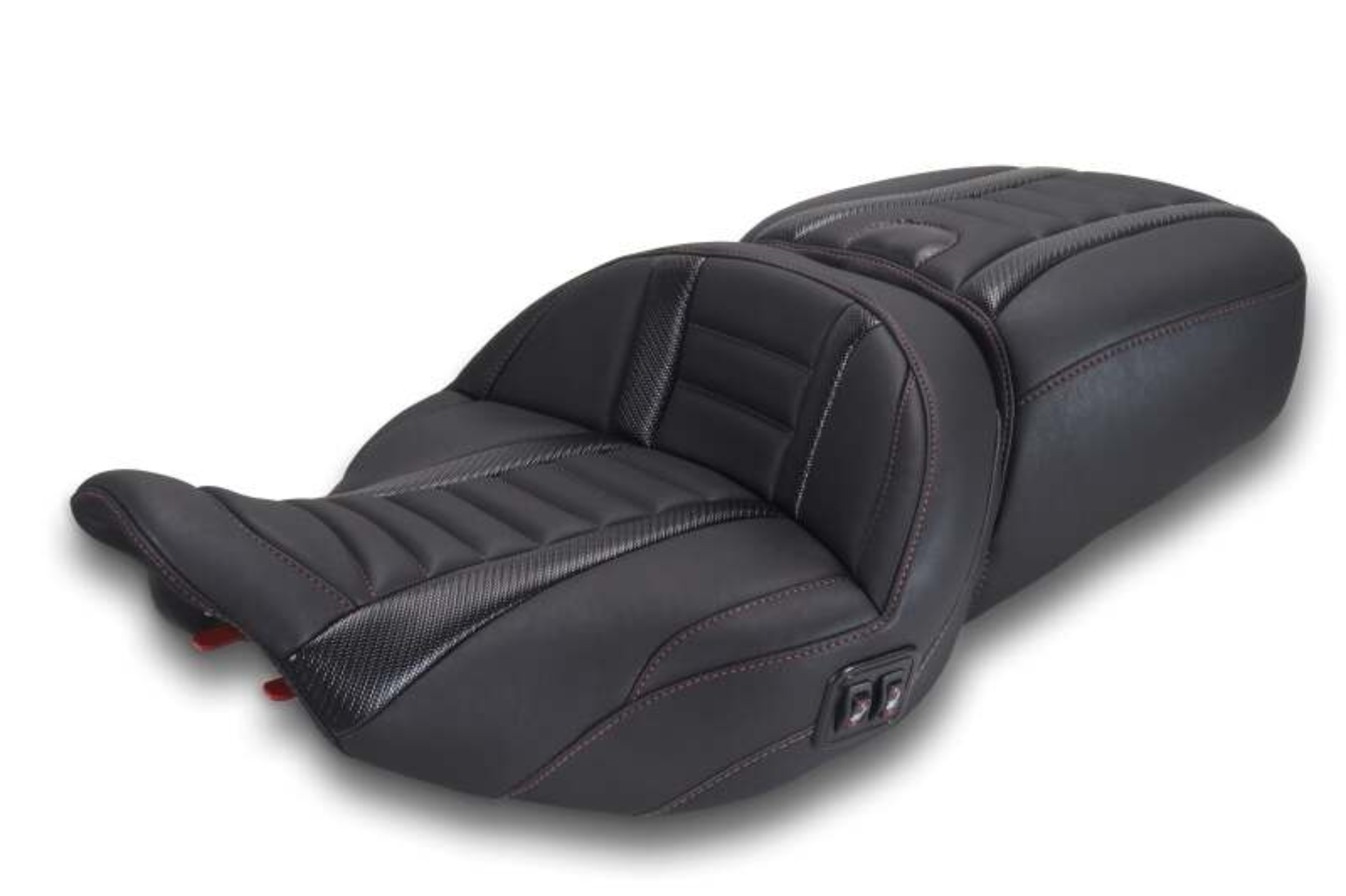 Picture of Mustang Motorcycle MMP 1 Piece Heated One-Piece Motorcycle Seats - 89415AB
