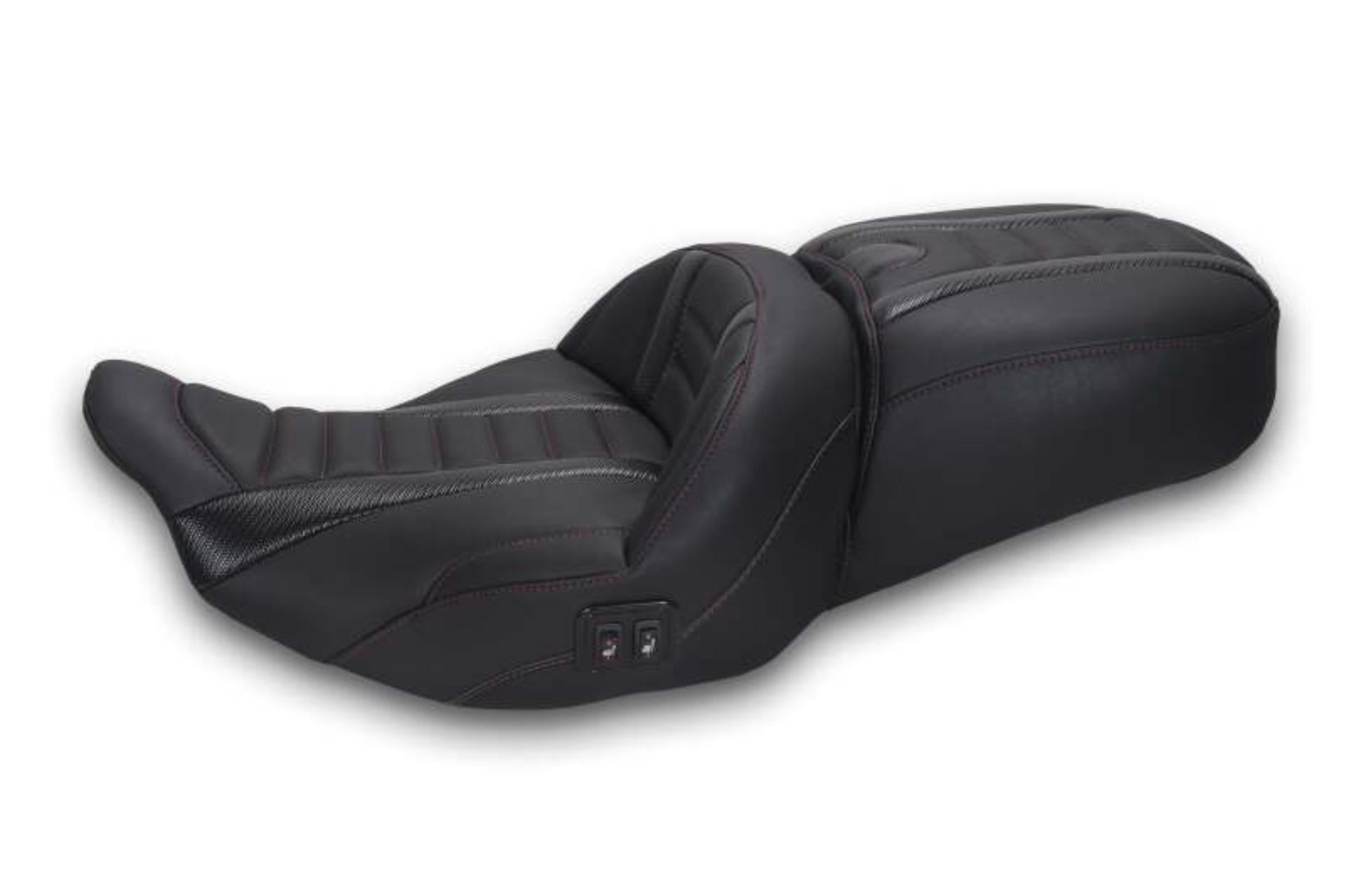 Picture of Mustang Motorcycle MMP 1 Piece Heated One-Piece Motorcycle Seats - 89415DC