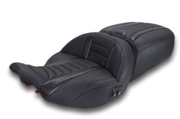Picture of Mustang Motorcycle MMP 1 Piece Heated One-Piece Motorcycle Seats - 89415SB